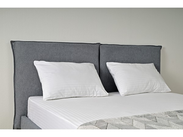 Мягкая кровать «Сильвия» 1,6  ДАНКО БЕТОН Мягкая кровать «Сильвия» 1,6  ДАНКО БЕТОН