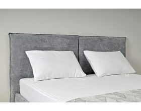 Мягкая кровать «Сильвия» 1,6 Сталь