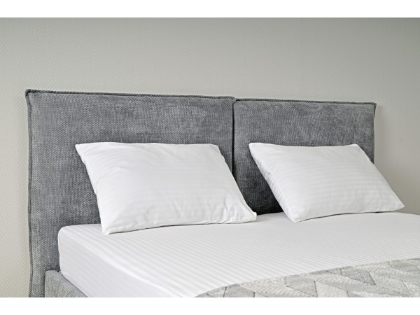 Мягкая кровать «Сильвия» 1,6 Сталь