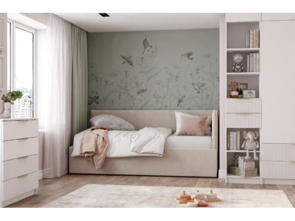 Детская кровать Бенто Крем