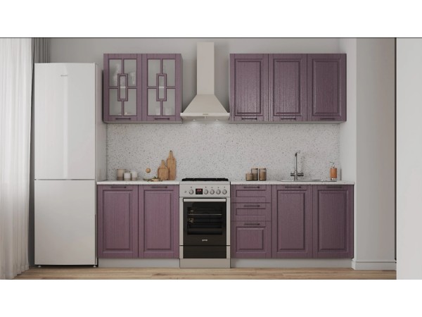 Кухня «Гарда» 2.0 Пурпур