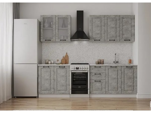 Кухня «Капри» 2.0 Камень светлый