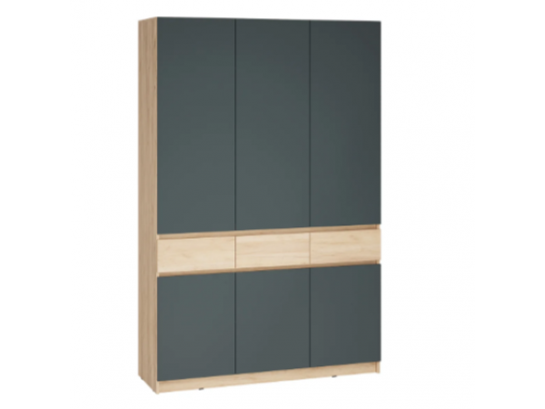 Шкаф Стоуби ШК-1500 Дуб крафт золотой/серый графит