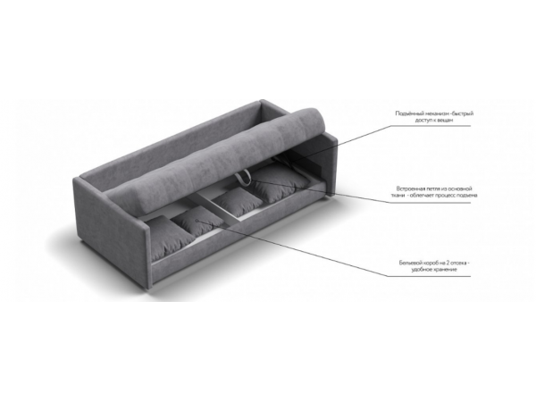 Тахта BOSS Велюр Роял агат Тахта BOSS Велюр Роял агат