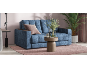 Босс двухместный диван Велюр Роял топаз