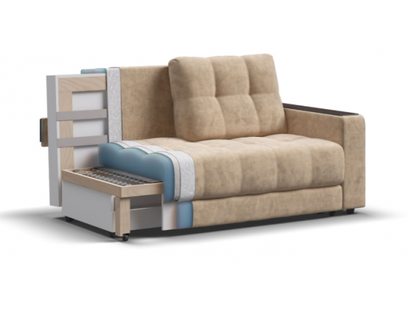 Диван BOSS Compact Велюр Роял шампань