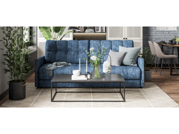 Диван BOSS 2.0 LOFT Велюр Royal топаз