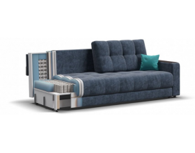 Босс диван Велюр Роял синий