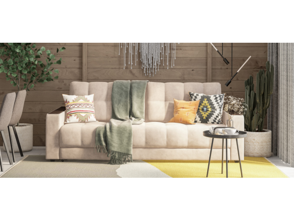 Диван BOSS 2.0 велюр Monolit латте Диван BOSS 2.0 велюр Monolit латте