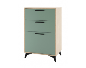 ЕВА Зеркало 600+ЕВА Тумба 600 1С2Я Дуб Экспресив Муссон