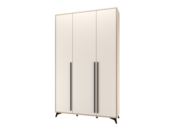 ЕВА Шкаф 1300 3С Дуб Экспресив Сатин
