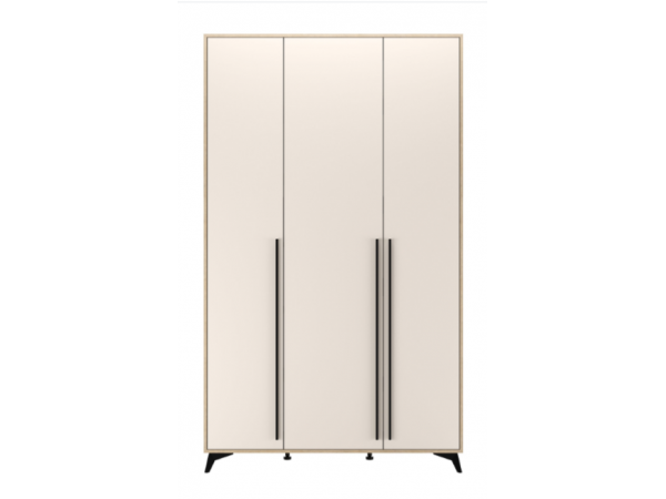 ЕВА Шкаф 1300 3С Дуб Экспресив Сатин