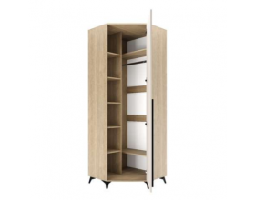 ЕВА Шкаф угловой 800 1С Дуб Экспресив Сатин