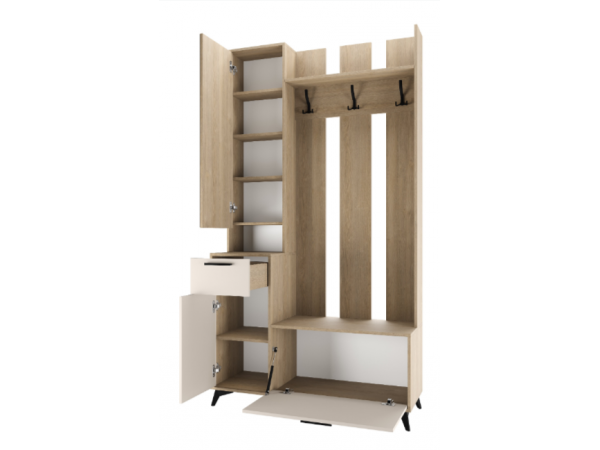 ЕВА Модуль универсальный 1200 Дуб Экспресив Сатин