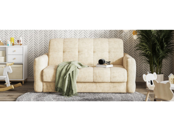 Диван BOSS Sleep 140 Велюр Роял шампань