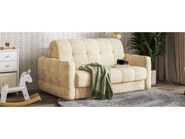 Диван BOSS Sleep 140 Велюр Роял шампань