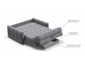 Босс Слип 140 диван Велюр Роял агат