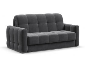 Диван BOSS Sleep 140 велюр Monolit серый
