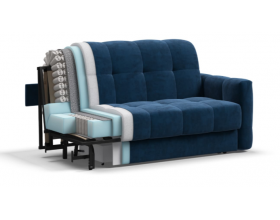 Босс Слип 140 диван Велюр Монолит синий