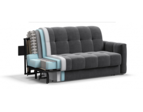 Босс Слип 160 диван Велюр Монолит серый