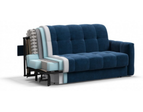 Босс Слип 160 диван Велюр Монолит синий