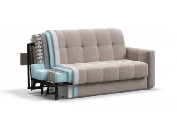 Диван BOSS Sleep 160 велюр Monolit латте Диван BOSS Sleep 160 велюр Monolit латте