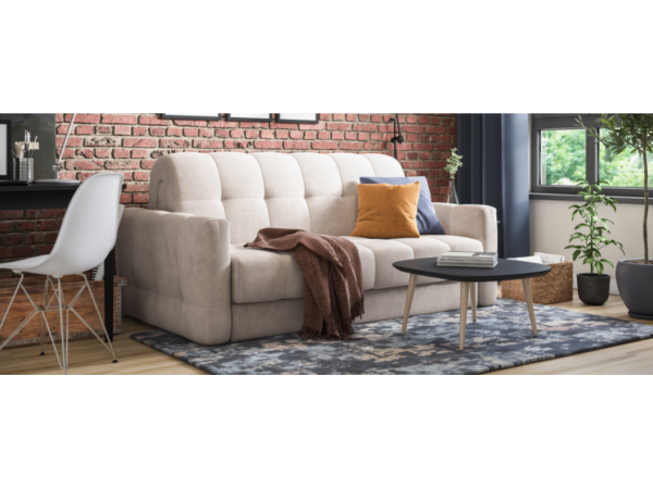 Диван BOSS Sleep 160 велюр Monolit латте Диван BOSS Sleep 160 велюр Monolit латте