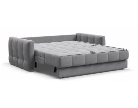 Босс Слип 160 диван Велюр Монолит сталь