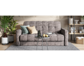 Босс Слип 160 диван Велюр Алькантара серый