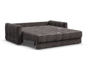 Босс Слип 160 диван Велюр Алькантара серый