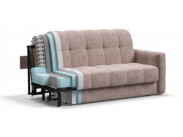 Диван BOSS Sleep 160 велюр Royal пион