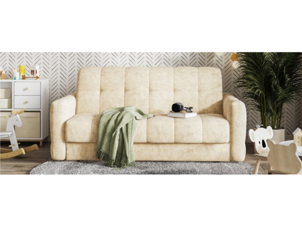 Диван BOSS Sleep 160 велюр Роял шампань