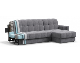 Босс Слип 160 угловой диван Велюр Роял агат