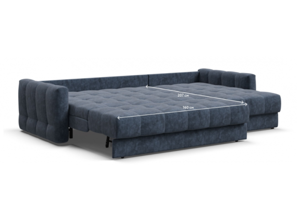 Угловой диван BOSS Sleep 160 Велюр Royal топаз Угловой диван BOSS Sleep 160 Велюр Royal топаз