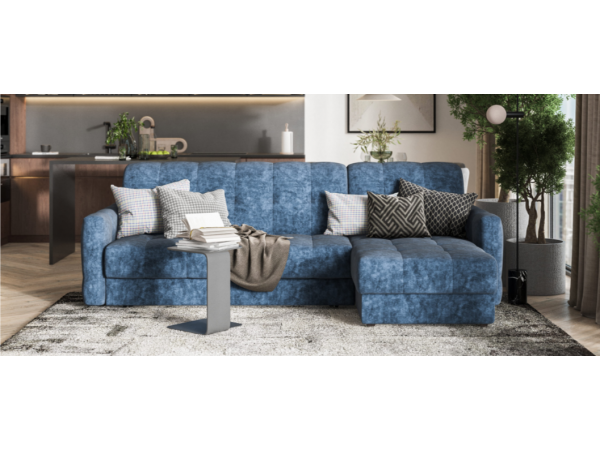 Угловой диван BOSS Sleep 160 Велюр Royal топаз Угловой диван BOSS Sleep 160 Велюр Royal топаз