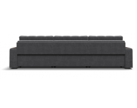 Босс Гранд диван Велюр Монолит серый