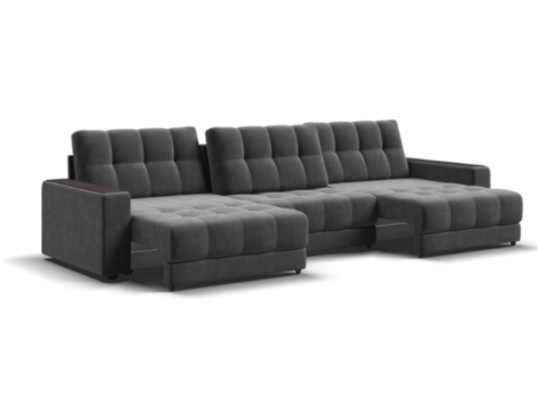 Диван BOSS GRAND Велюр Monolit серый Диван BOSS GRAND Велюр Monolit серый