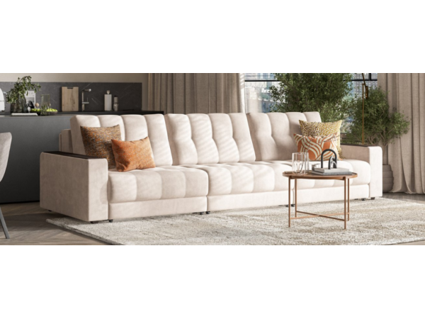 Диван BOSS GRAND Велюр Monolit латте Диван BOSS GRAND Велюр Monolit латте