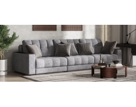 Босс Гранд диван Велюр Роял агат