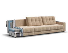 Босс Гранд диван Велюр Роял шампань