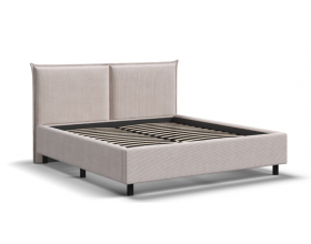 Лео Кровать 160*200 Вельвет Корд бежевый