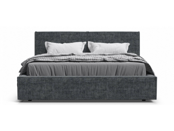 Кровать NORD Шенилл IQ серая + ПМ 160*200 Кровать NORD Шенилл IQ серая + ПМ 160*200