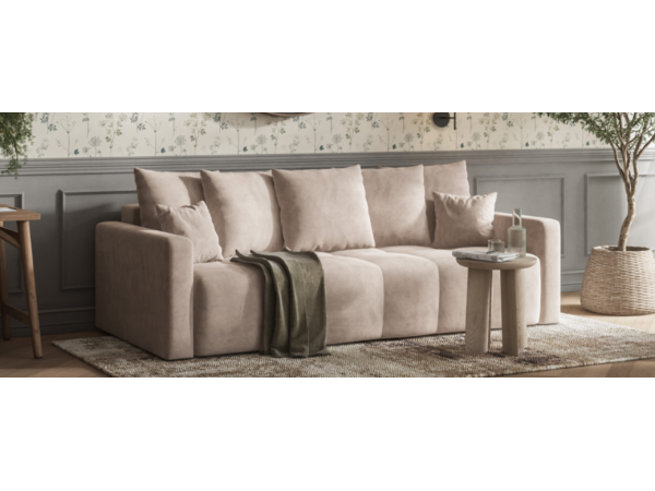 Диван BOSS TREND Велюр Monolit латте