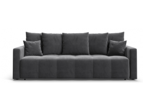 Босс Тренд диван Велюр Монолит серый