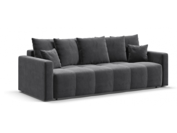 Диван BOSS TREND Велюр Monolit серый