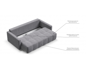 Босс Тренд диван Велюр Роял агат