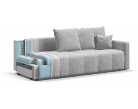 Босс Тренд диван Шенилл Клауд серый