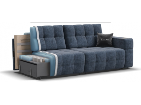 Диван BOSS.XO велюр Royal топаз / WOOD Rock Диван BOSS.XO велюр Royal топаз / WOOD Rock