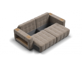 Босс ХО диван Велюр Роял тауп