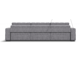 Босс ХО Макс диван Велюр Роял агат